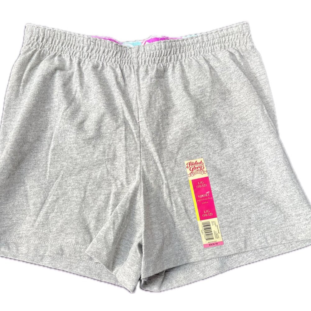 Girls Faded Glory soft shorts, size large
